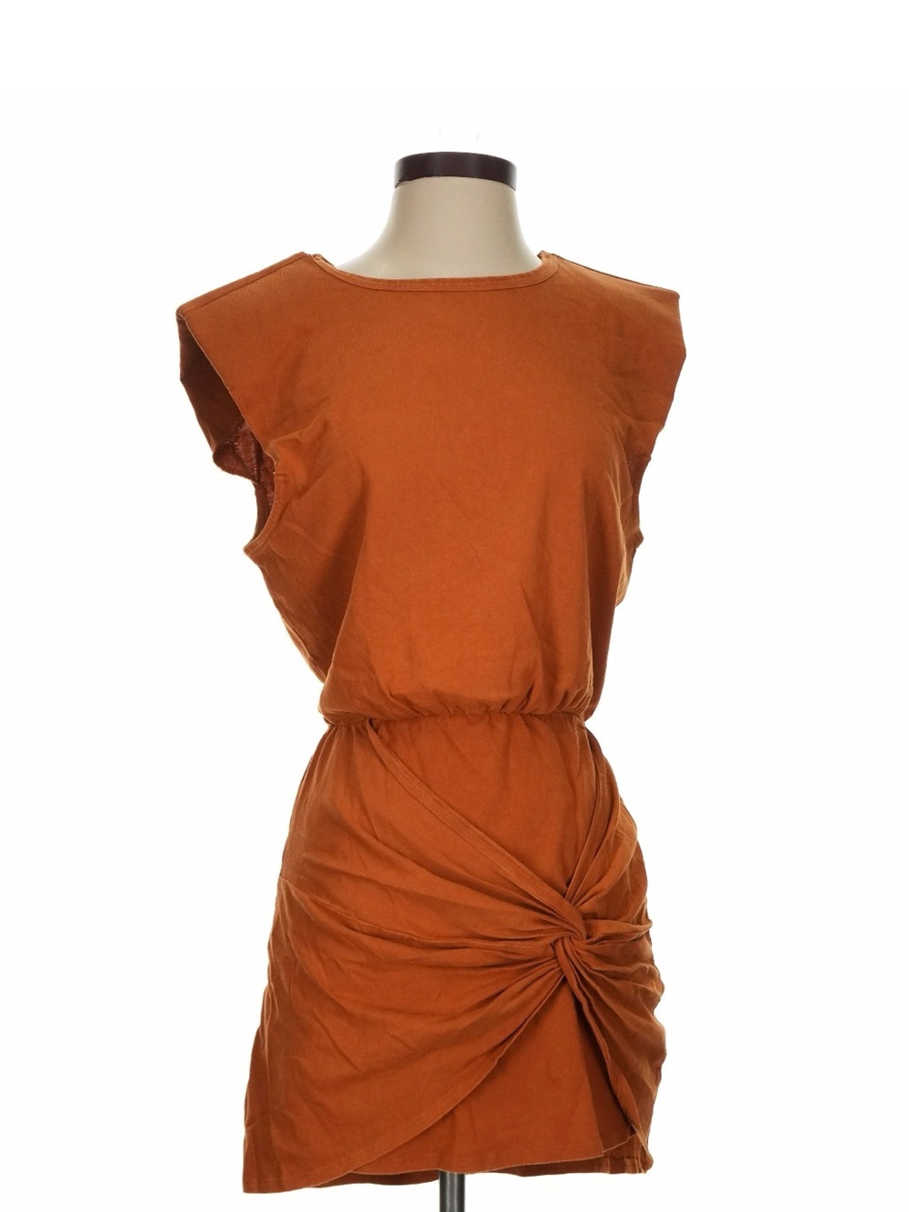 L*Space Jesse Dress XS Amber Ruched Shoulder Pad Mini Dress NWT